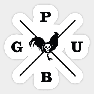 P.U.B.G Sticker